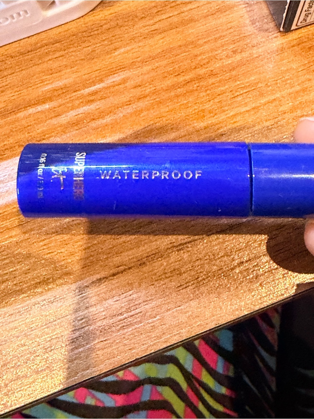 NWT it cosmetics Superhero Waterproof Mascara Mini in Super Black